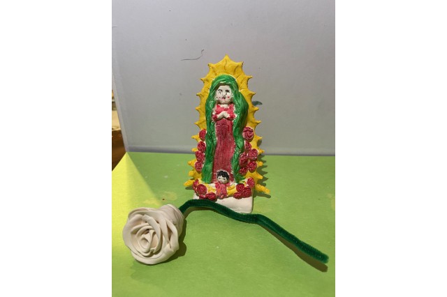 Jazzmin&#039;s final creation a Virgen de Guadalupe 