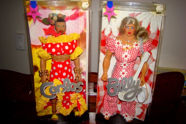 Cha-Cha-Carlos and Country Billy dolls 