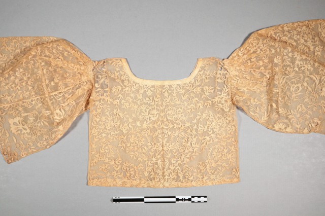 blouse made of traditional fiber