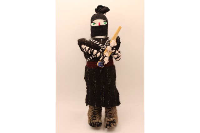 a doll representing a Zapatista member