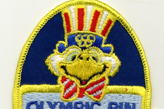 Sam the Eagle Olympic Pin Collector Patch