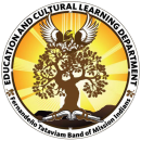 Seal with tree and eagle for the Education & Cultural Learning Division of the Fernandeño Tataviam Band of Mission Indians