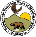 Seal with a bear and eagle for the Fernandeño Tataviam Band of Mission Indians