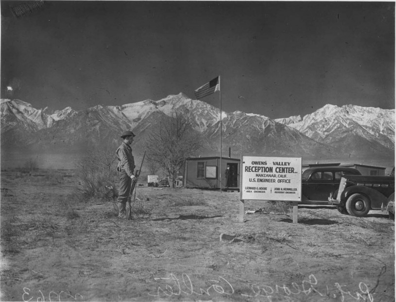 Manzanar reception center